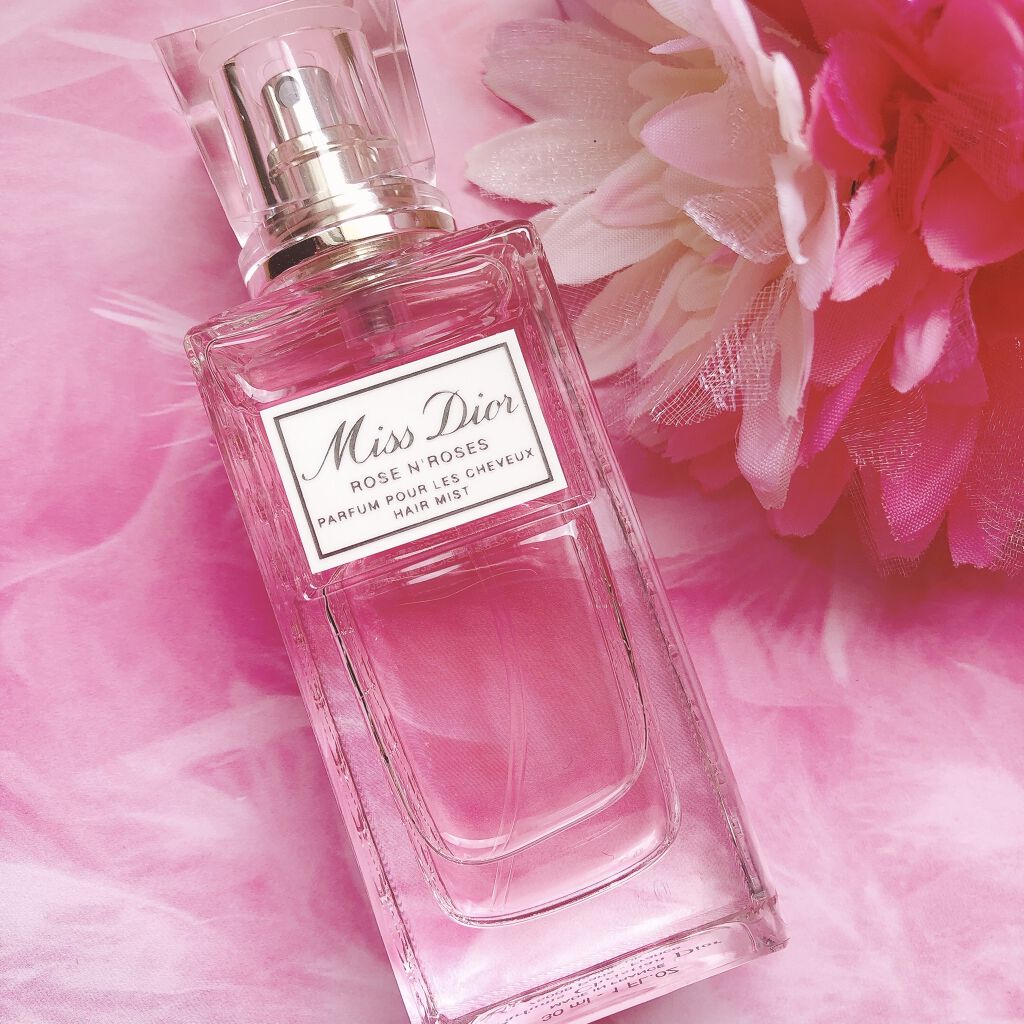 試してみた】Dior ミス ディオール ローズ＆ローズ ヘアミストの