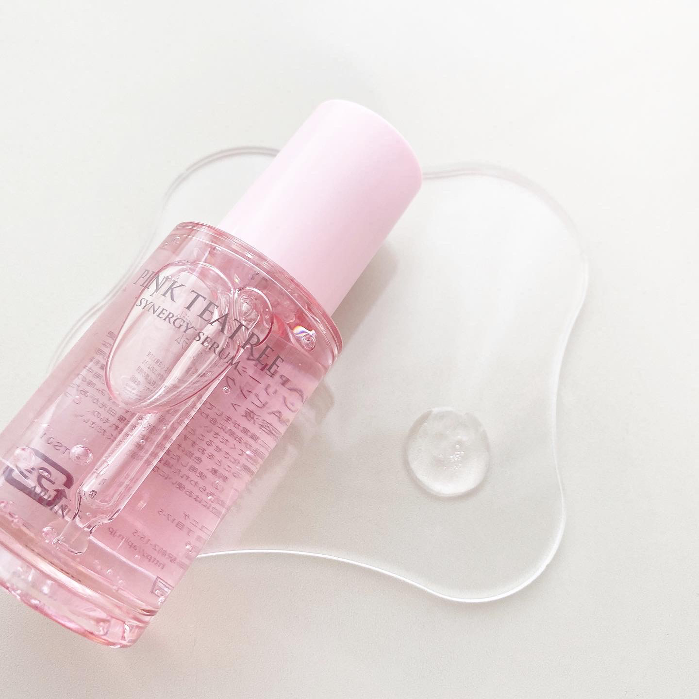 ピンクティーツリーシナジーセラム/APLIN/美容液を使ったクチコミ（2枚目）