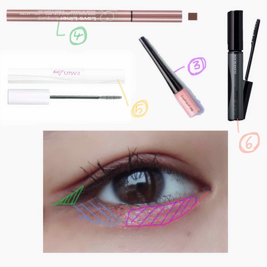 アイ カラー(チップ付)/ちふれ/アイシャドウパレットを使ったクチコミ(3枚目)