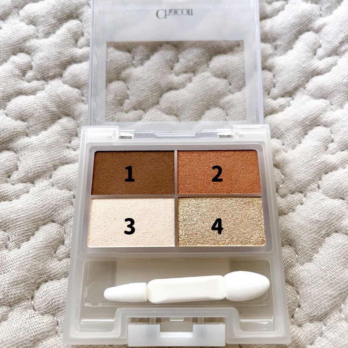 フェイスカラーパレット/チャコット・コスメティクス/アイシャドウパレットを使ったクチコミ（2枚目）