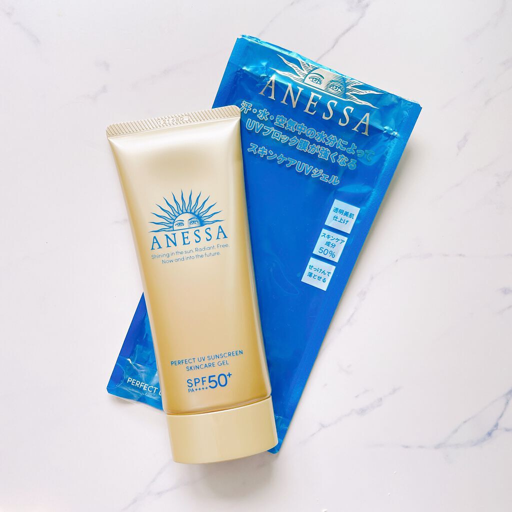 パーフェクトUV スキンケアジェル N/アネッサ/日焼け止め・UVケアを使ったクチコミ(1枚目)
