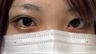 もちち on LIPS 「上瞼全体に青色ぬる下瞼にキャンメイク14番の薄い方の赤をほっぺ..」（3枚目）