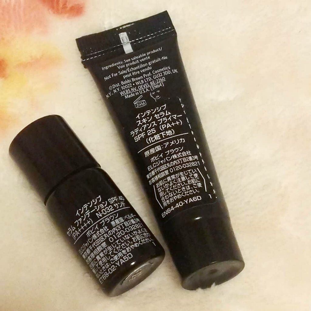 インテンシブ セラム ファンデーション/BOBBI BROWN/リキッドファンデーションを使ったクチコミ（2枚目）