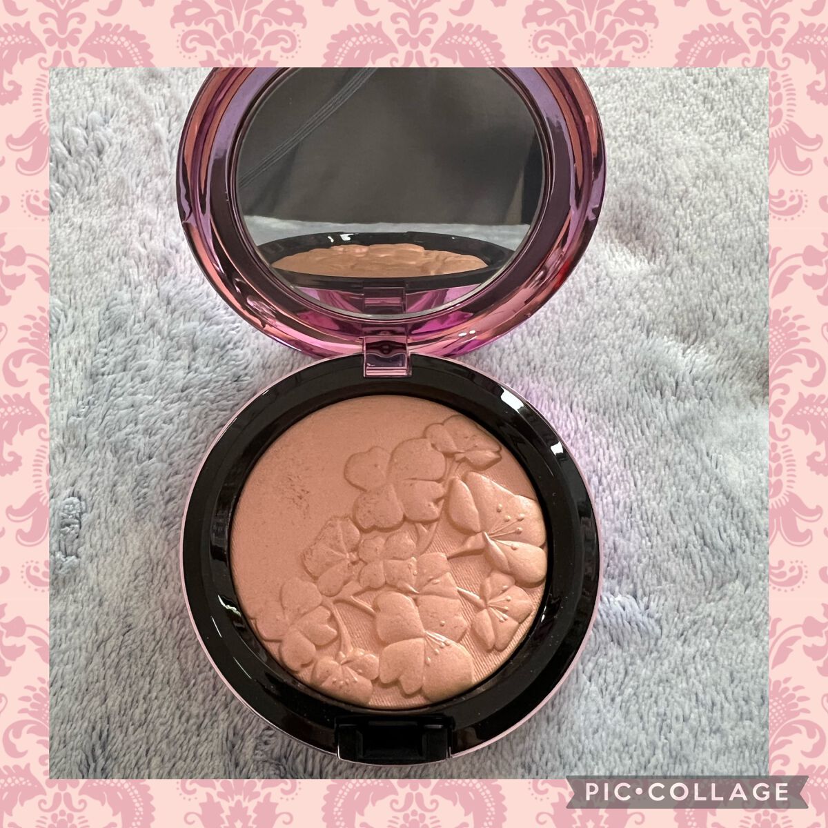 エクストラ ディメンション スキンフィニッシュ WILD CHERRY COLLECTION/M・A・C/パウダーハイライトを使ったクチコミ（2枚目）