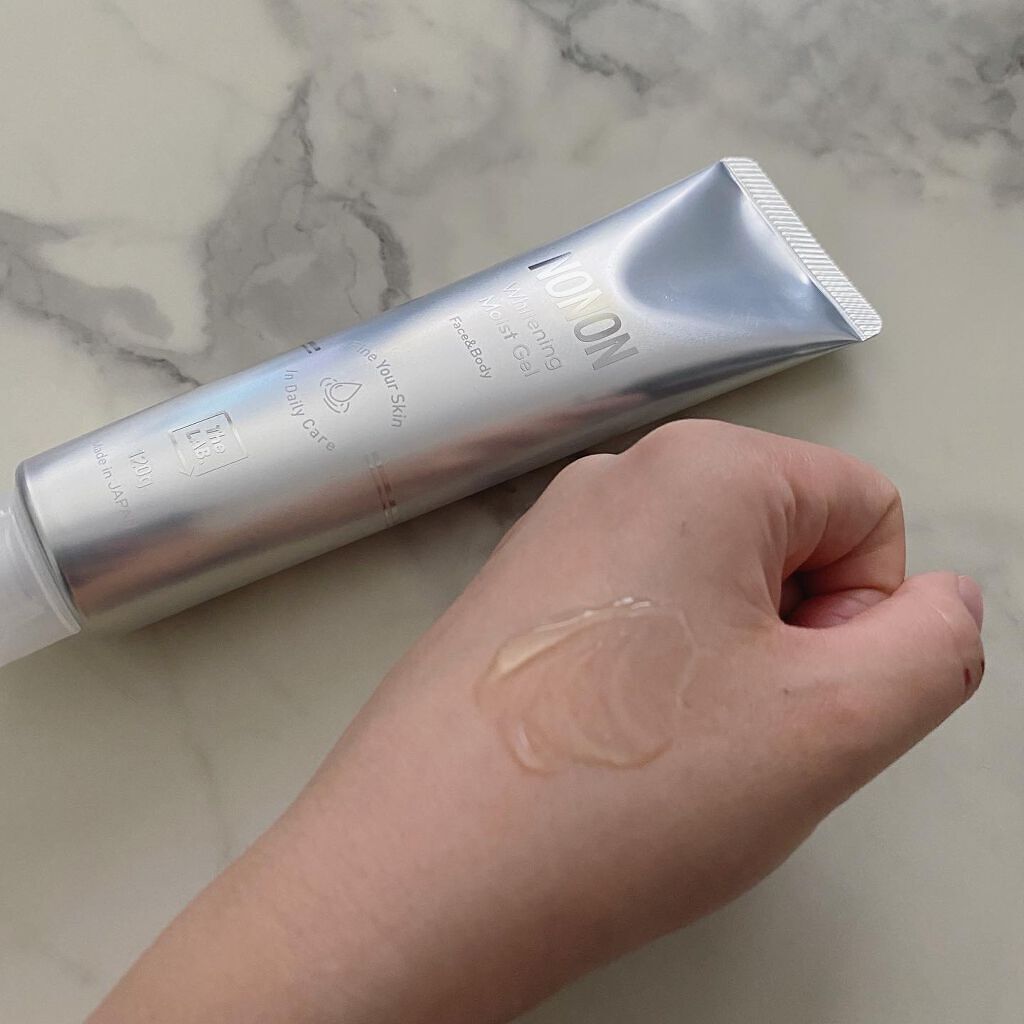 薬用ホワイトニングゲル/NONON(ノンノン)/美容液を使ったクチコミ（3枚目）