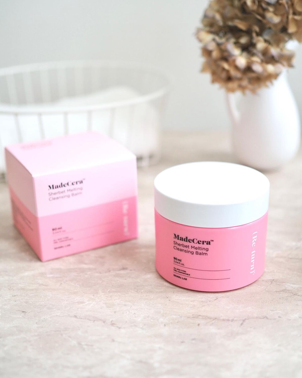 SKINRx LAB マデセラシャーベットメルティングクレンジングバームのクチコミ「𓆸
ᎷadeCera(マデセラ)
シャーベットメルティングクレンジングバーム

肌悩み研究所『.....」（3枚目）