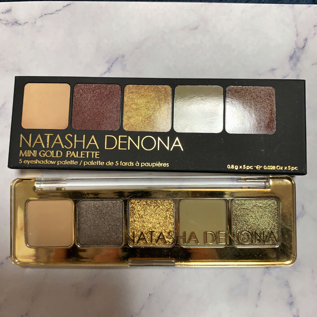  ミニゴールドパレット/Natasha Denona/アイシャドウパレットを使ったクチコミ（2枚目）
