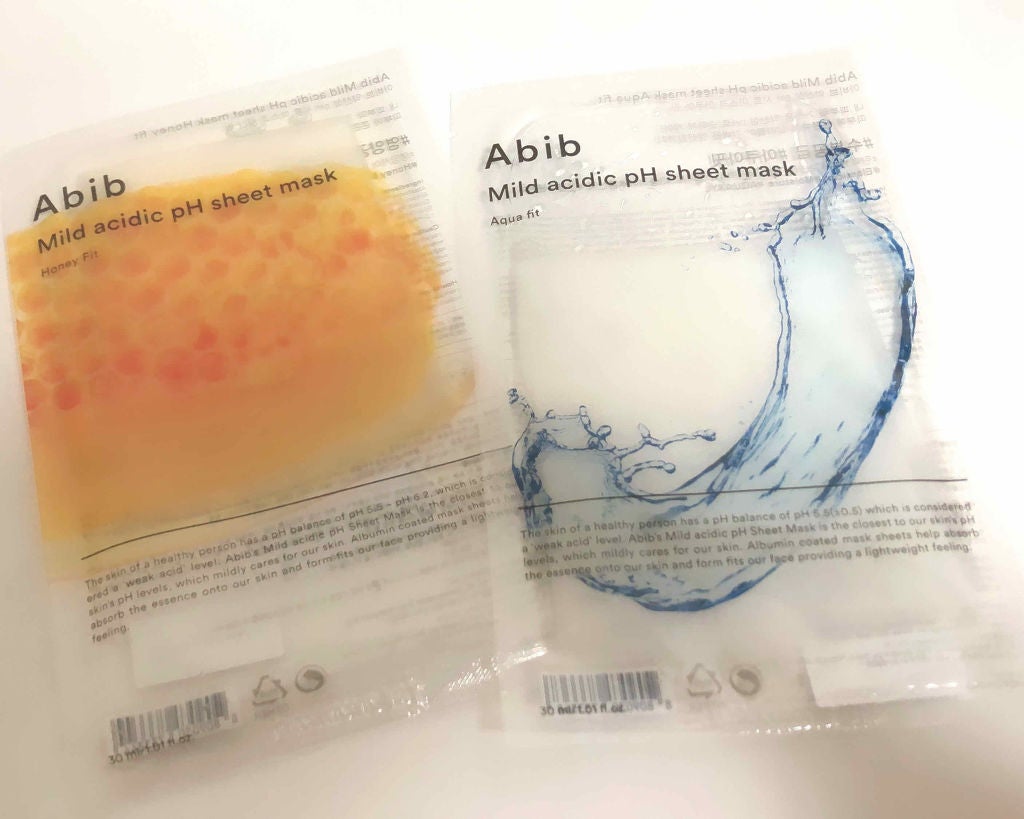 弱酸性pHシートマスク アクアフィット/Abib /シートマスク・パックを使ったクチコミ(1枚目)