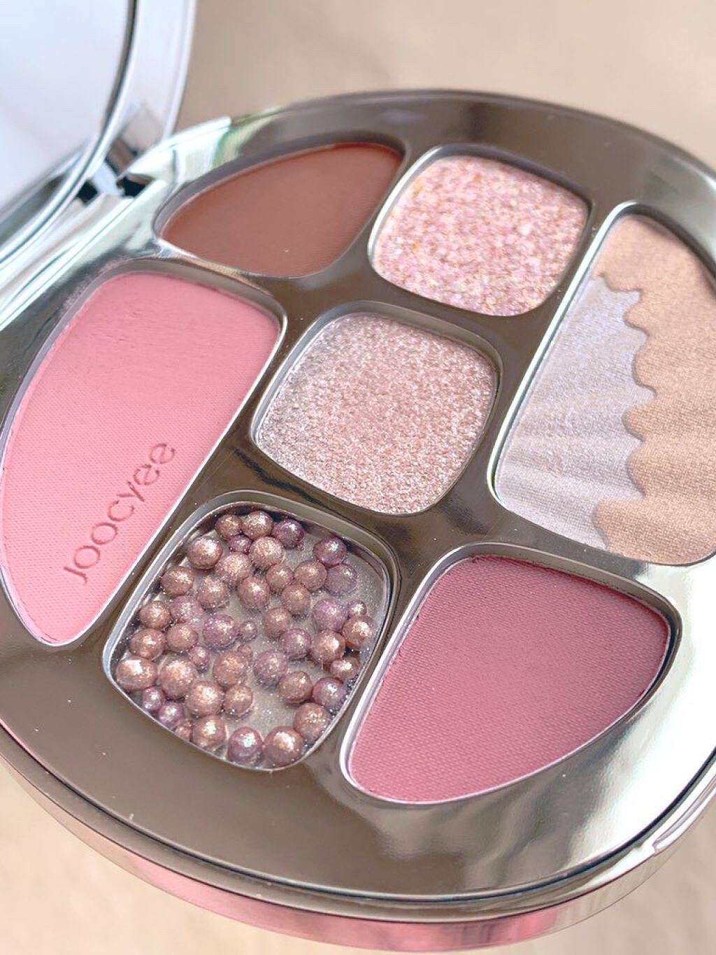 貝殻マルチパレット/Joocyee/アイシャドウパレットを使ったクチコミ（2枚目）