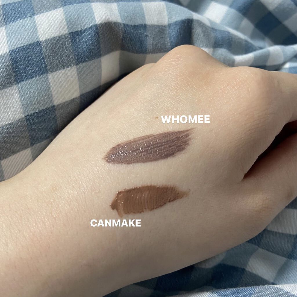 マルチマスカラ/WHOMEE/眉マスカラを使ったクチコミ（2枚目）