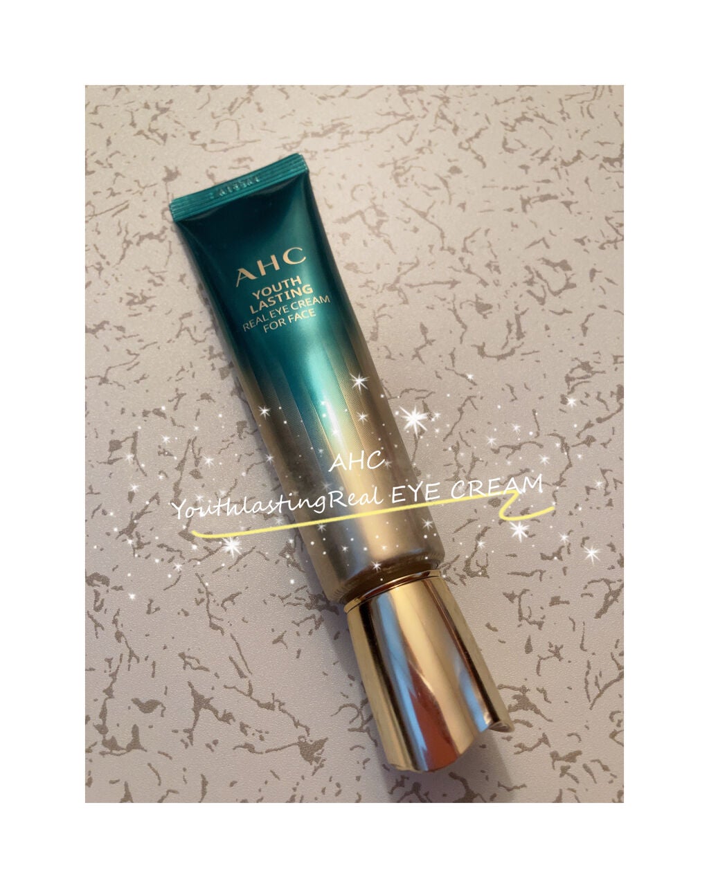 AHC ユース ラスティング リアル アイ クリーム フォー フェイス/AHC/アイケア・アイクリームを使ったクチコミ(1枚目)