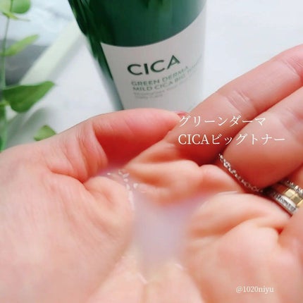 グリーン ダーマCICAビックトナー/ネイチャーリパブリック/化粧水を使ったクチコミ(5枚目)