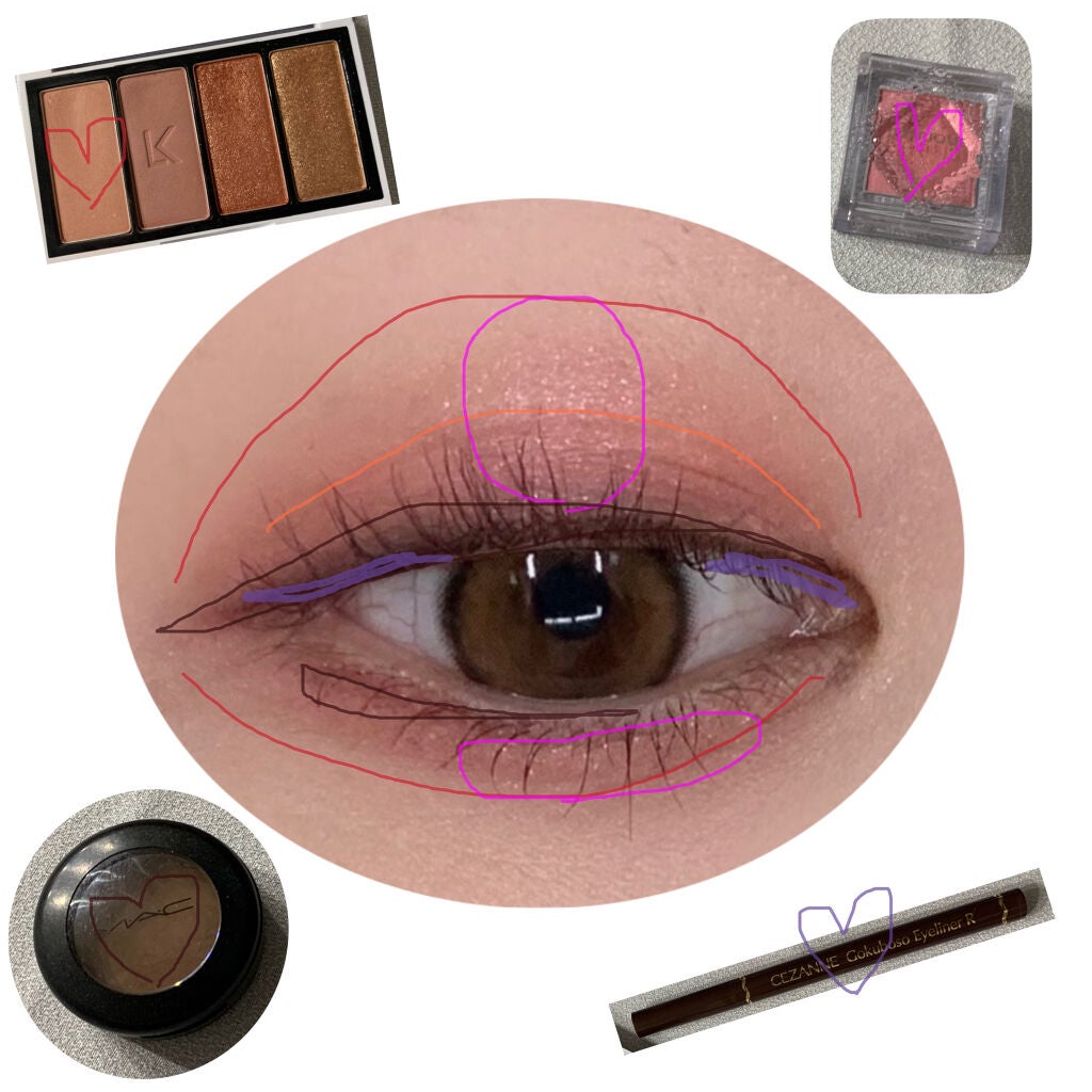 セレクト アイカラー N/ESPRIQUE/単色アイシャドウを使ったクチコミ(3枚目)