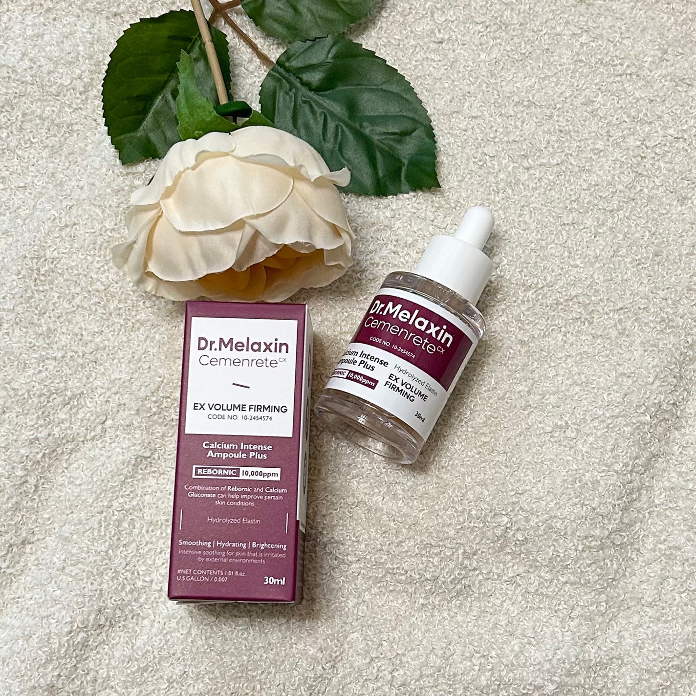 Cemenrete Calcium Intense Ampoule/Dr.Melaxin/美容液を使ったクチコミ(1枚目)