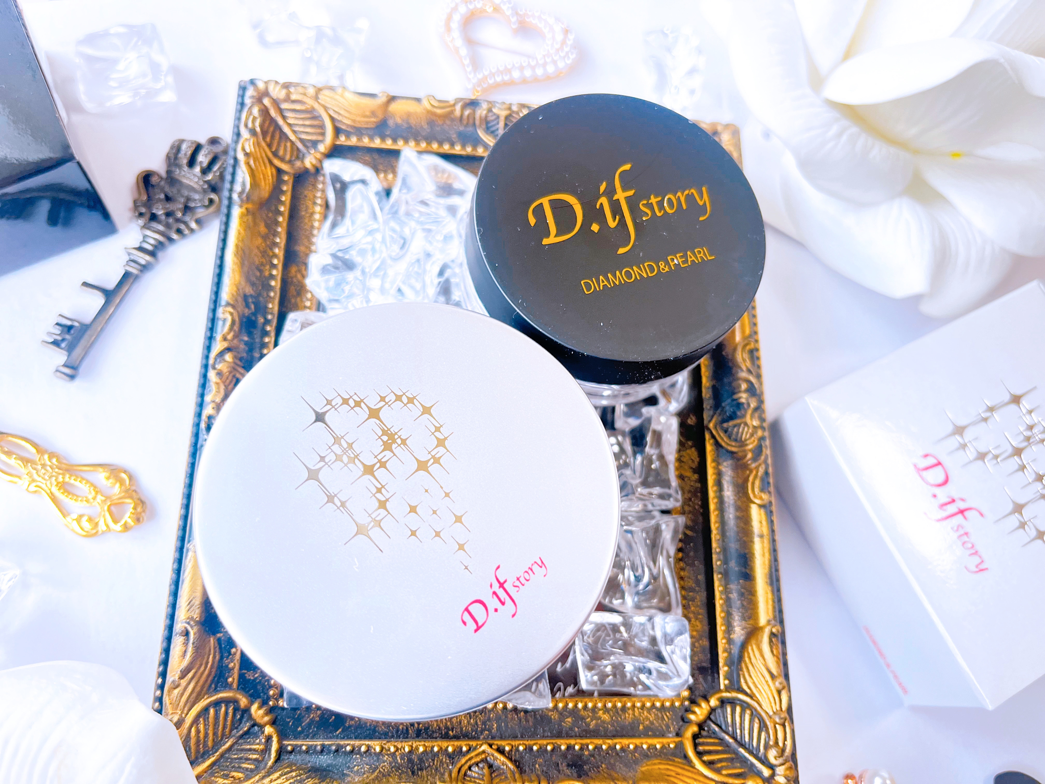 FLベール/D.if story(ディフ ストーリー)/ルースパウダーを使ったクチコミ（2枚目）