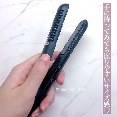 スタイリッシュ モバイルヘアアイロンプラス MHS-1240-K/mod's hair/ストレートアイロンを使ったクチコミ（3枚目）