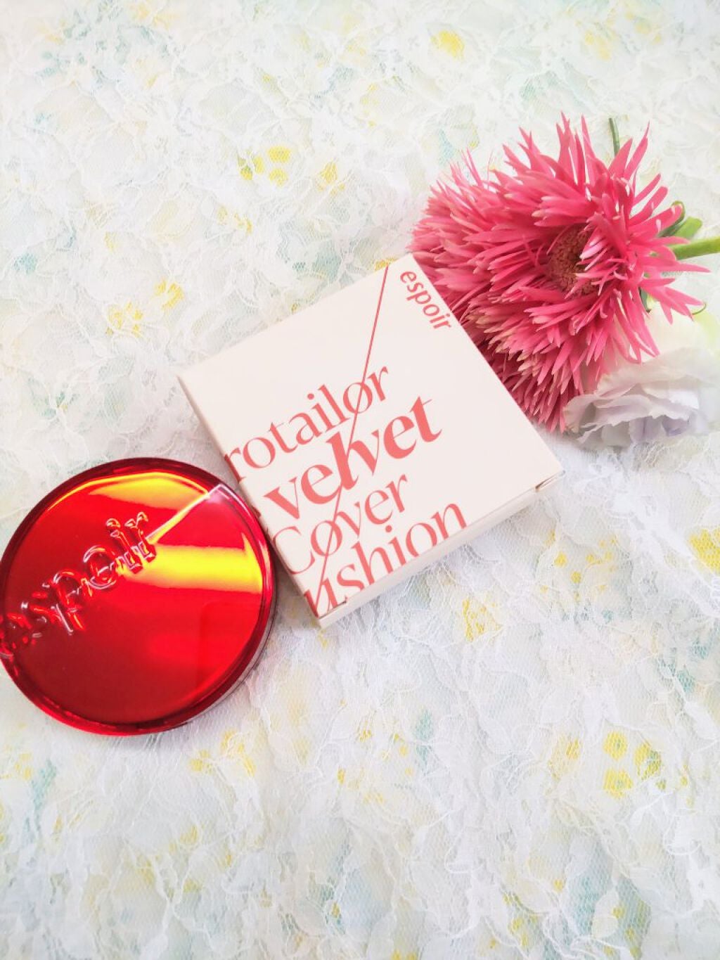 プロテーラービーベルベットカバークッション/espoir/クッションファンデーションを使ったクチコミ(1枚目)