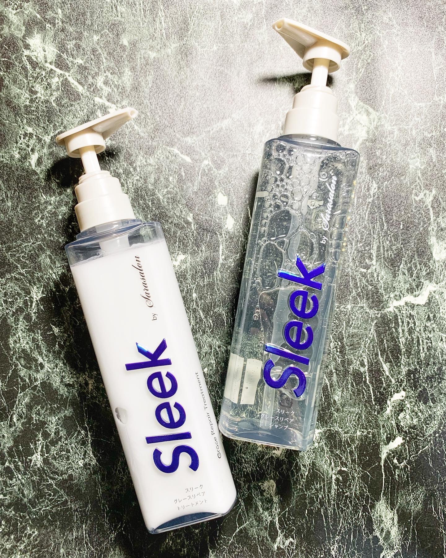 グレースリペアシャンプー／トリートメント/スリーク by サラサロン/市販シャンプーを使ったクチコミ（1枚目）