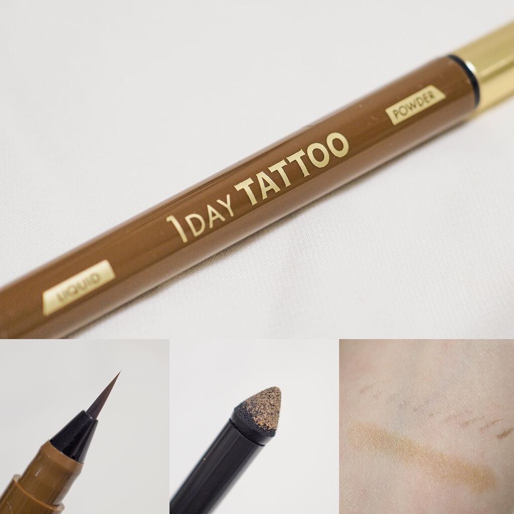 ラスティングツーウェイアイブロウ リキッドWpa 02 ナチュラルブラウン/K-パレット/リキッドアイブロウを使ったクチコミ（2枚目）