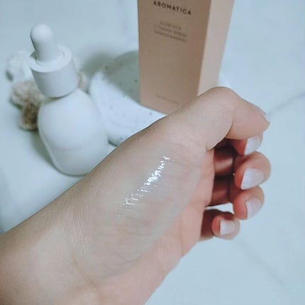 グロービタCトーニングセラム/AROMATICA/美容液を使ったクチコミ(5枚目)