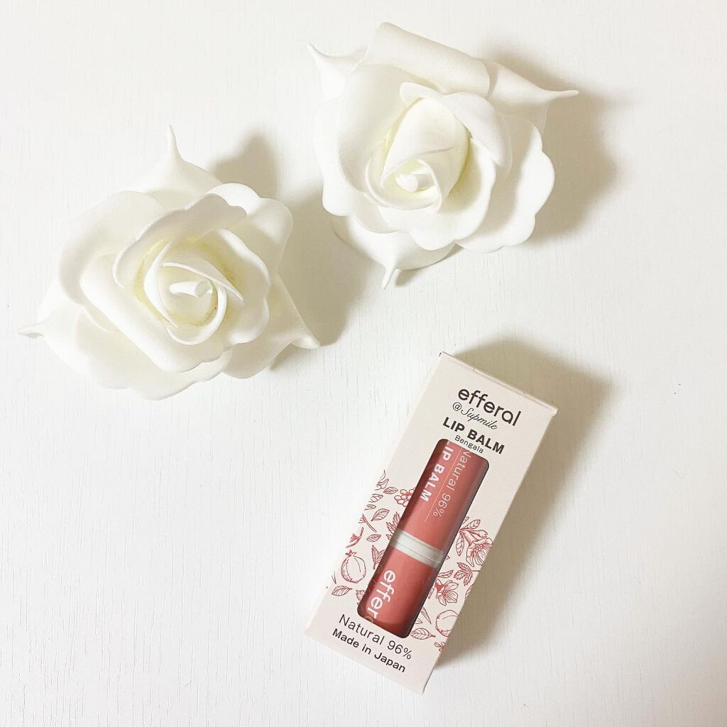 リップバーム/efferal/リップバームを使ったクチコミ（1枚目）