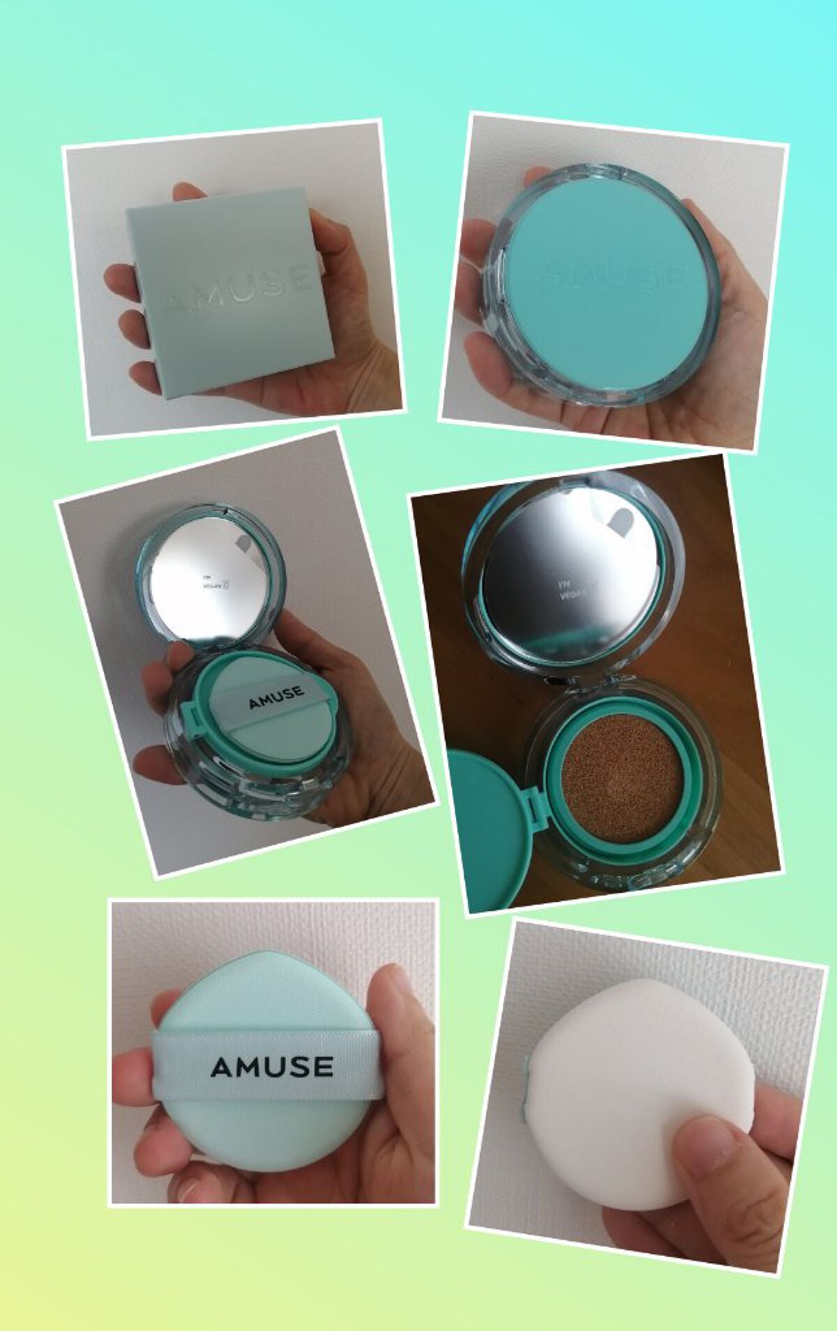 メタフィットヴィーガンクッション/AMUSE/クッションファンデーションを使ったクチコミ(2枚目)
