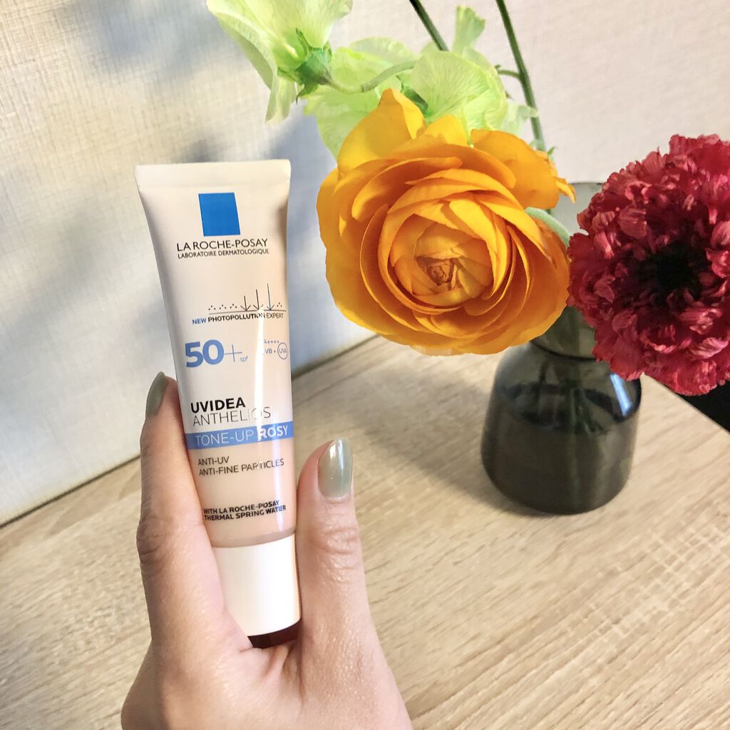 UVイデア XL プロテクショントーンアップ ローズ/ラ ロッシュ ポゼ/日焼け止めクリームを使ったクチコミ（2枚目）