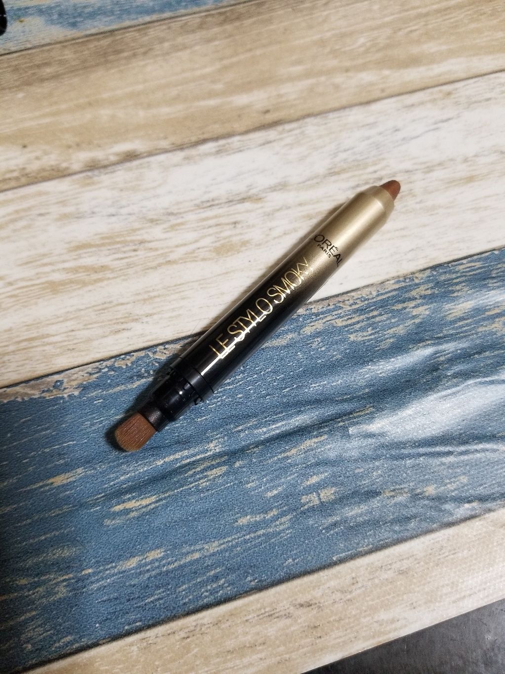 カラーリッシュルスティロスモーキー/ロレアル パリ/スティックアイシャドウを使ったクチコミ（2枚目）