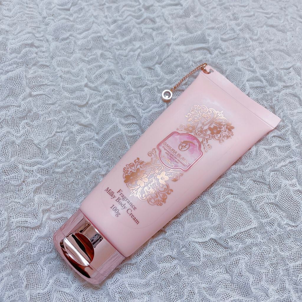 サクラブラン ミルキーボディクリーム/SAKURA BLAN℃/ボディクリームを使ったクチコミ(3枚目)