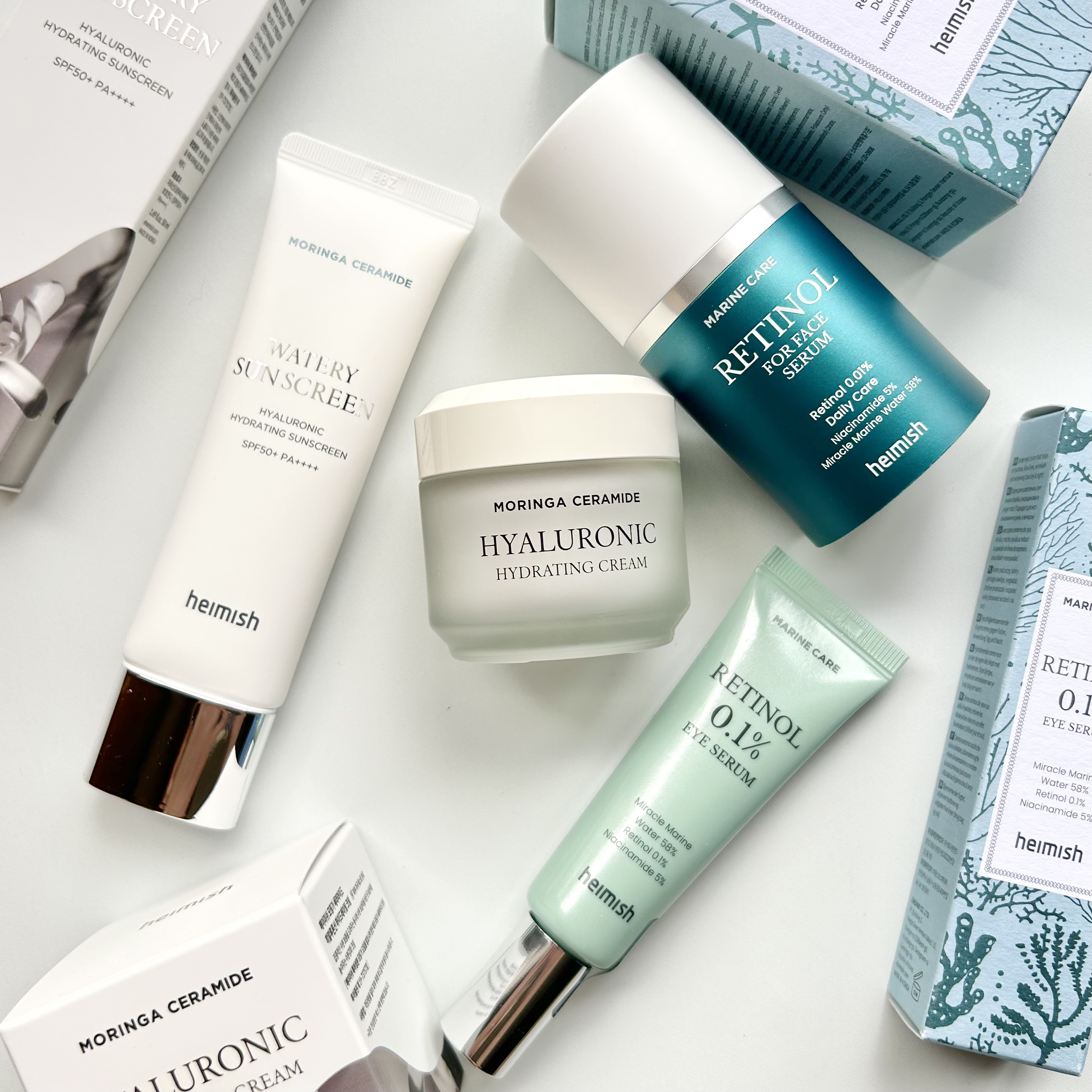 マリンケア レチノールアイセラム/heimish/アイケア・アイクリームを使ったクチコミ（1枚目）