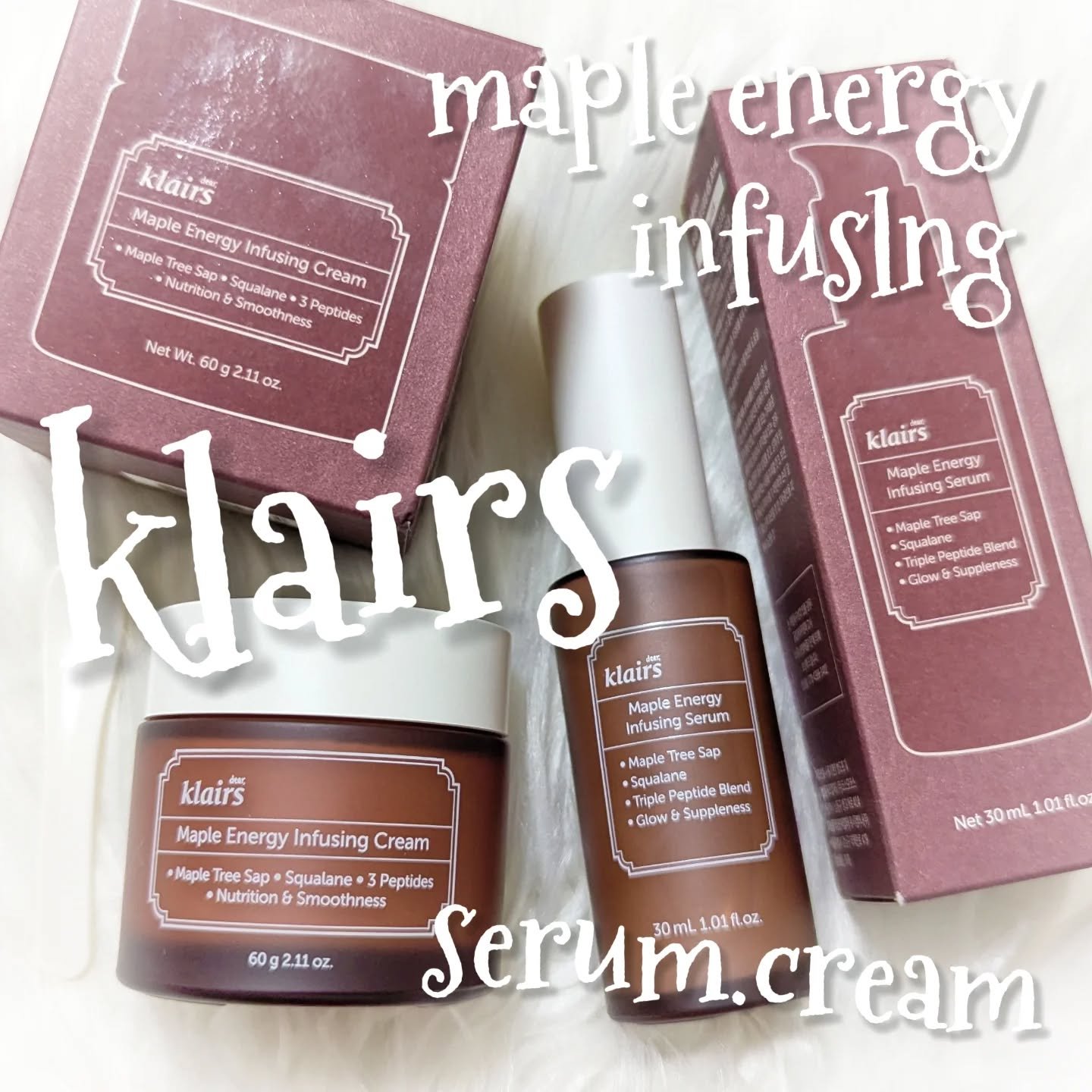 メープルエナジーインフュージングセラム/Klairs/美容液を使ったクチコミ（1枚目）