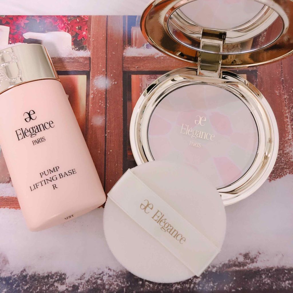 ラ プードル オートニュアンス/Elégance/プレストパウダーを使ったクチコミ（1枚目）