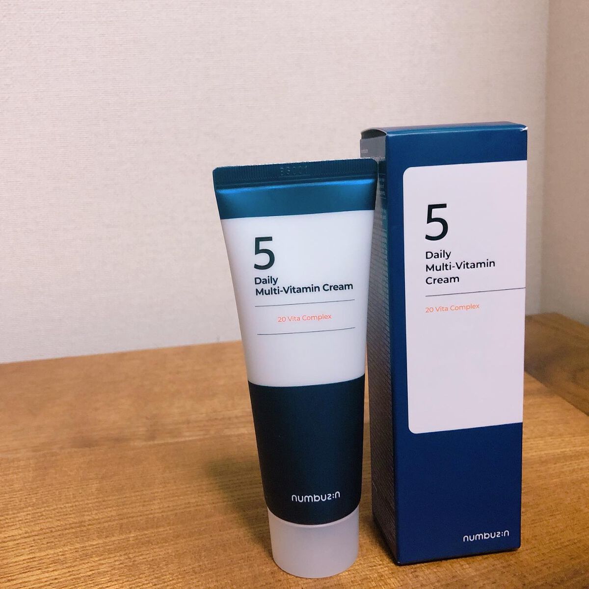 5番 22種マルチビタミンクリーム/numbuzin/フェイスクリームを使ったクチコミ(2枚目)