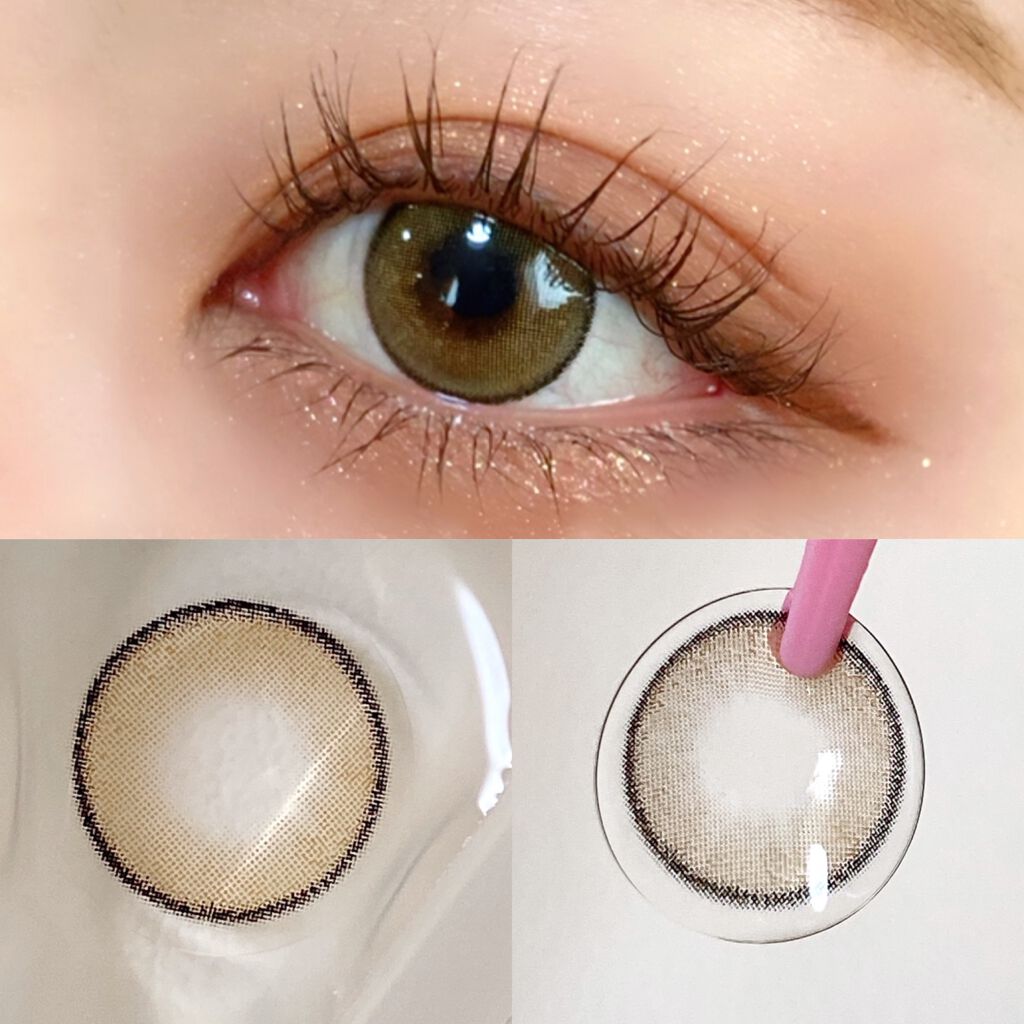 i-SHA JADEY /蜜のレンズ/カラーコンタクトレンズを使ったクチコミ（2枚目）