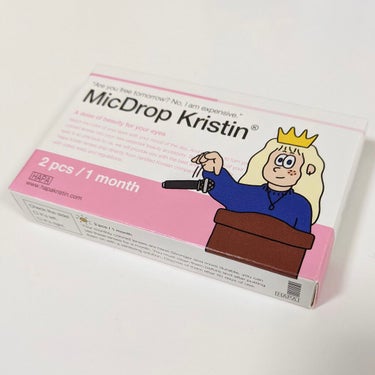 Micdrop Kristin/Hapa kristin/カラーコンタクトレンズを使ったクチコミ（4枚目）