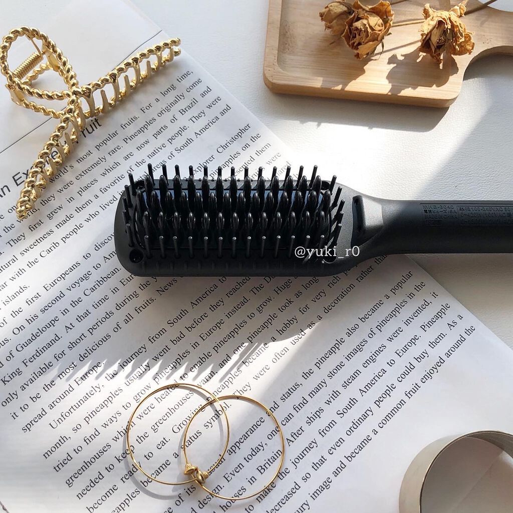 スタイリッシュ コンパクトイオンヒートブラシ MHB-3040-K/mod's hair/ヒートブラシを使ったクチコミ（2枚目）