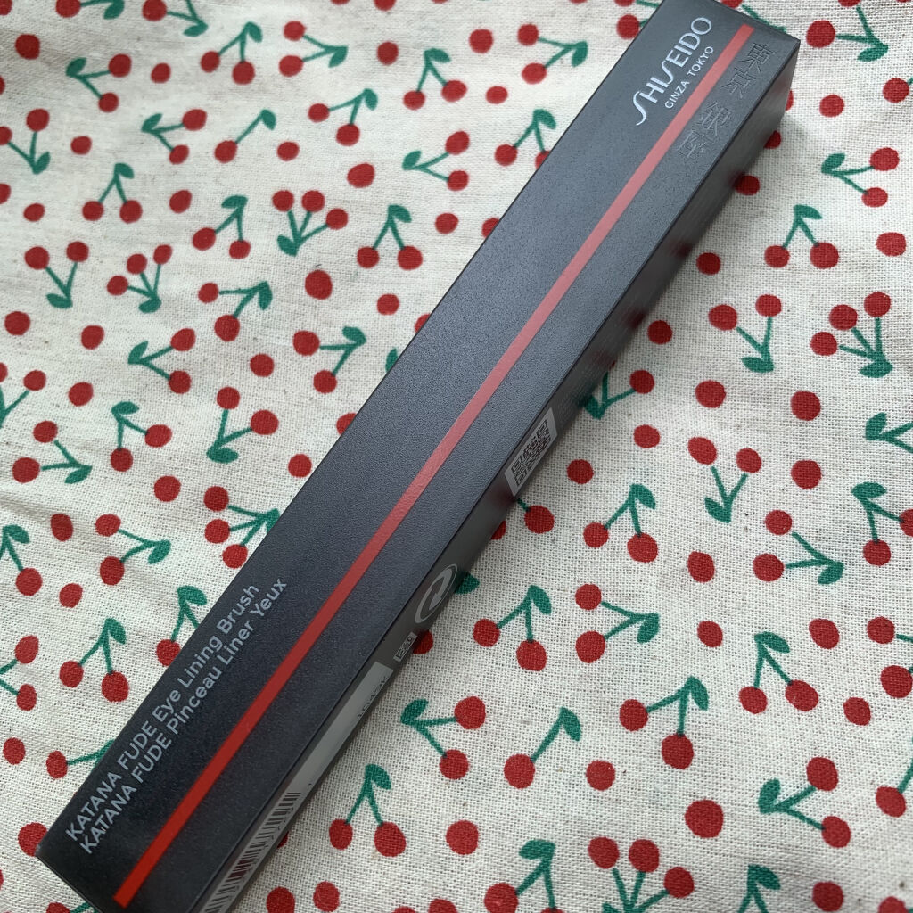 KATANA FUDE アイ ライニング ブラシ/SHISEIDO/メイクブラシを使ったクチコミ（1枚目）