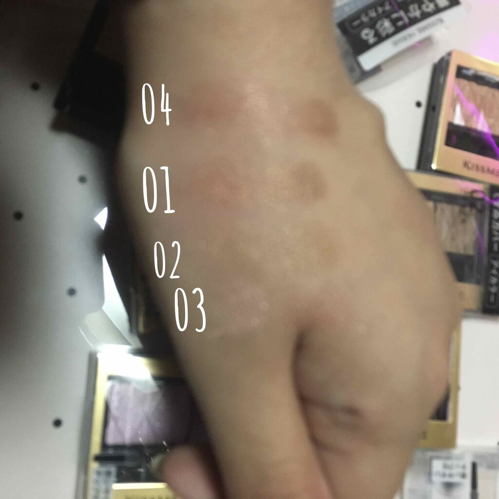 華やかに彩る アイカラー/キスミー フェルム/アイシャドウパレットを使ったクチコミ（2枚目）