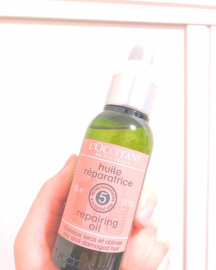 ファイブハーブス リペアリングヘアオイル/L'OCCITANE/ヘアオイルを使ったクチコミ(1枚目)