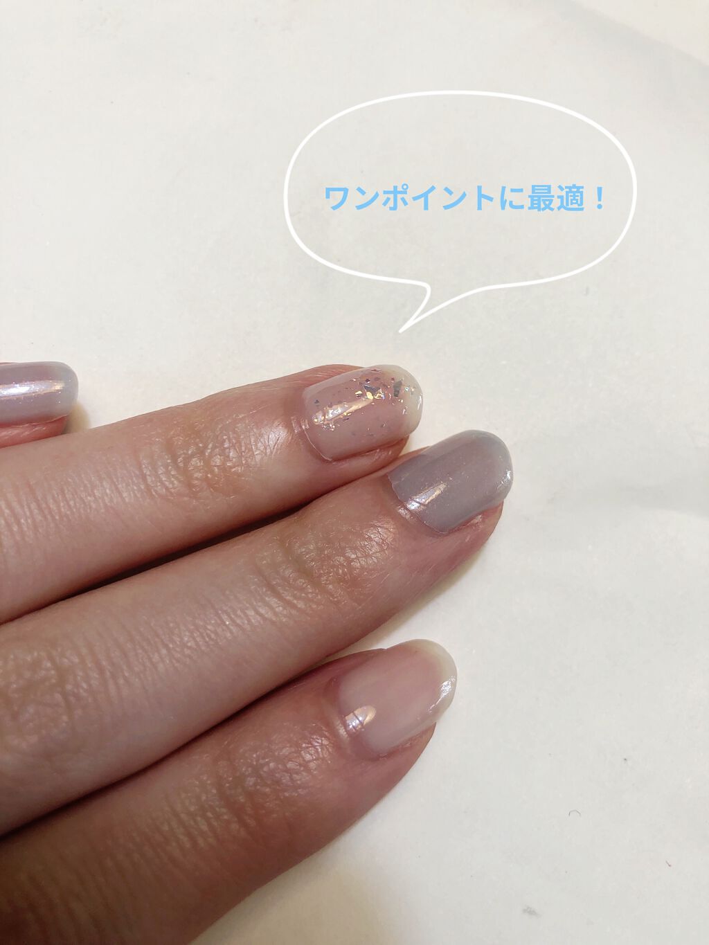 カラフルネイルズ/キャンメイク/マニキュアを使ったクチコミ（2枚目）