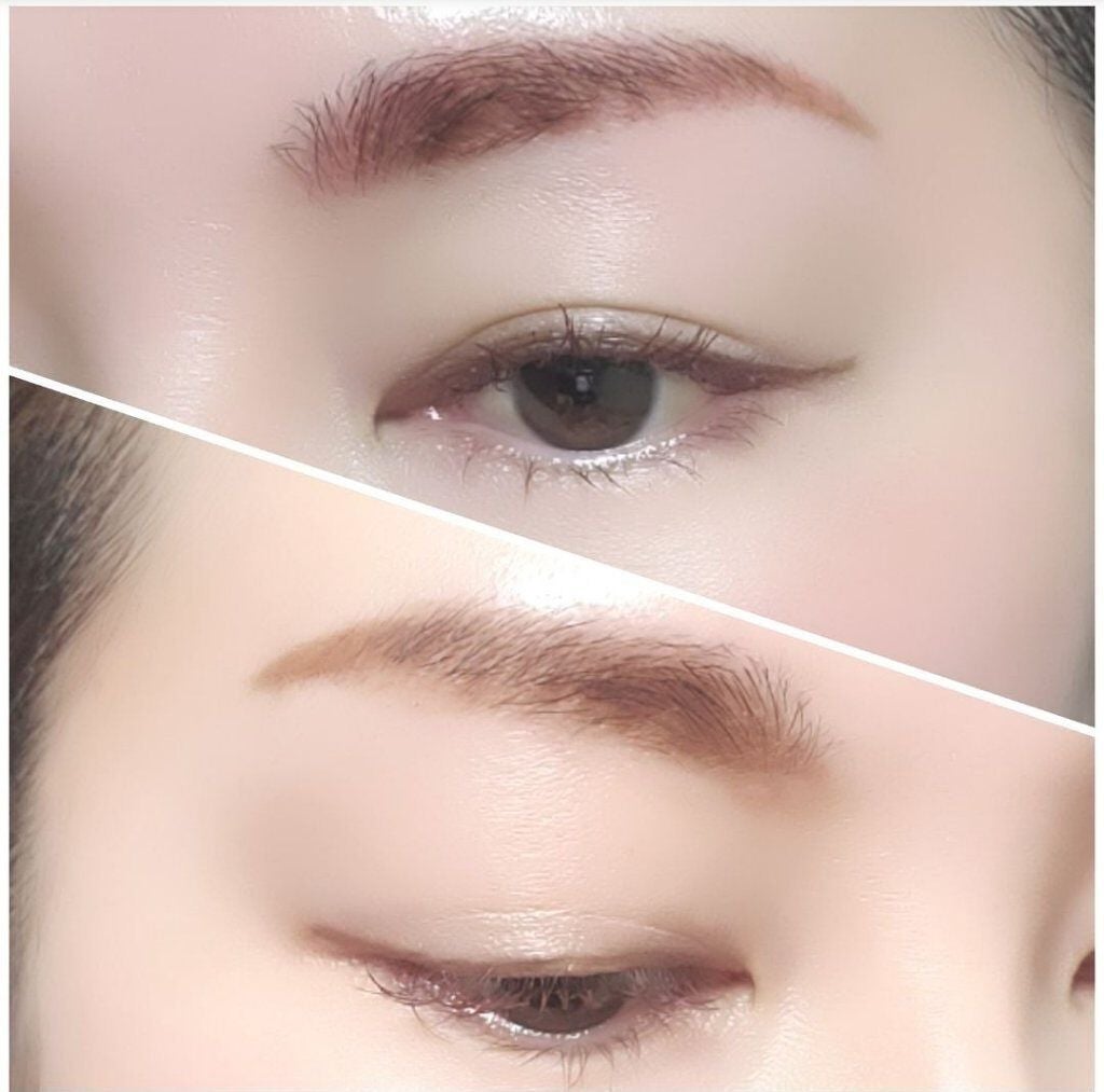 デザイニングアイブロウコンパクト/AUBE/パウダーアイブロウを使ったクチコミ(1枚目)