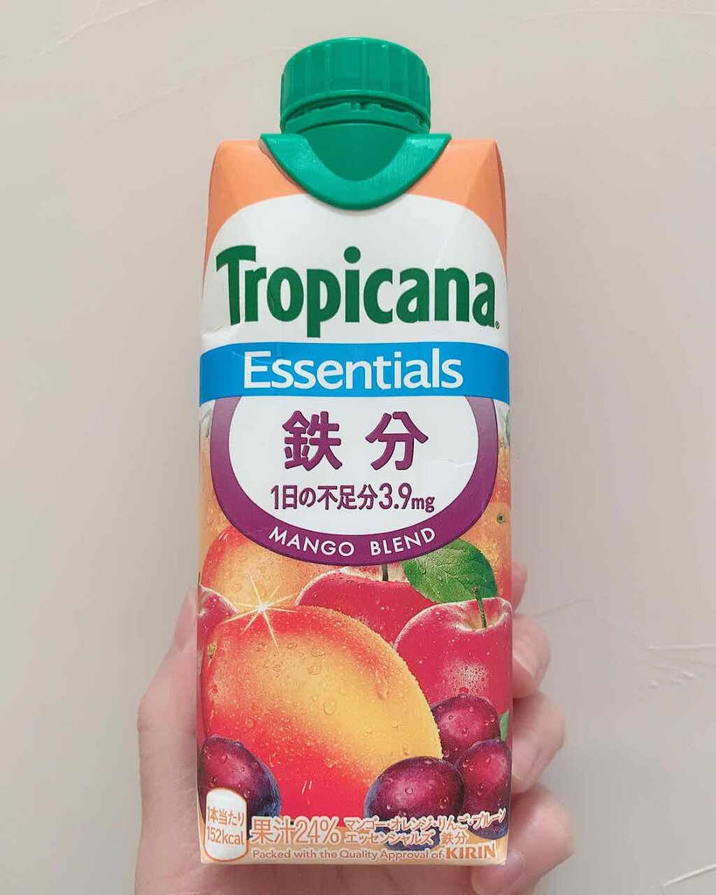 トロピカーナ エッセンシャルズ/トロピカーナ/スムージーを使ったクチコミ（1枚目）