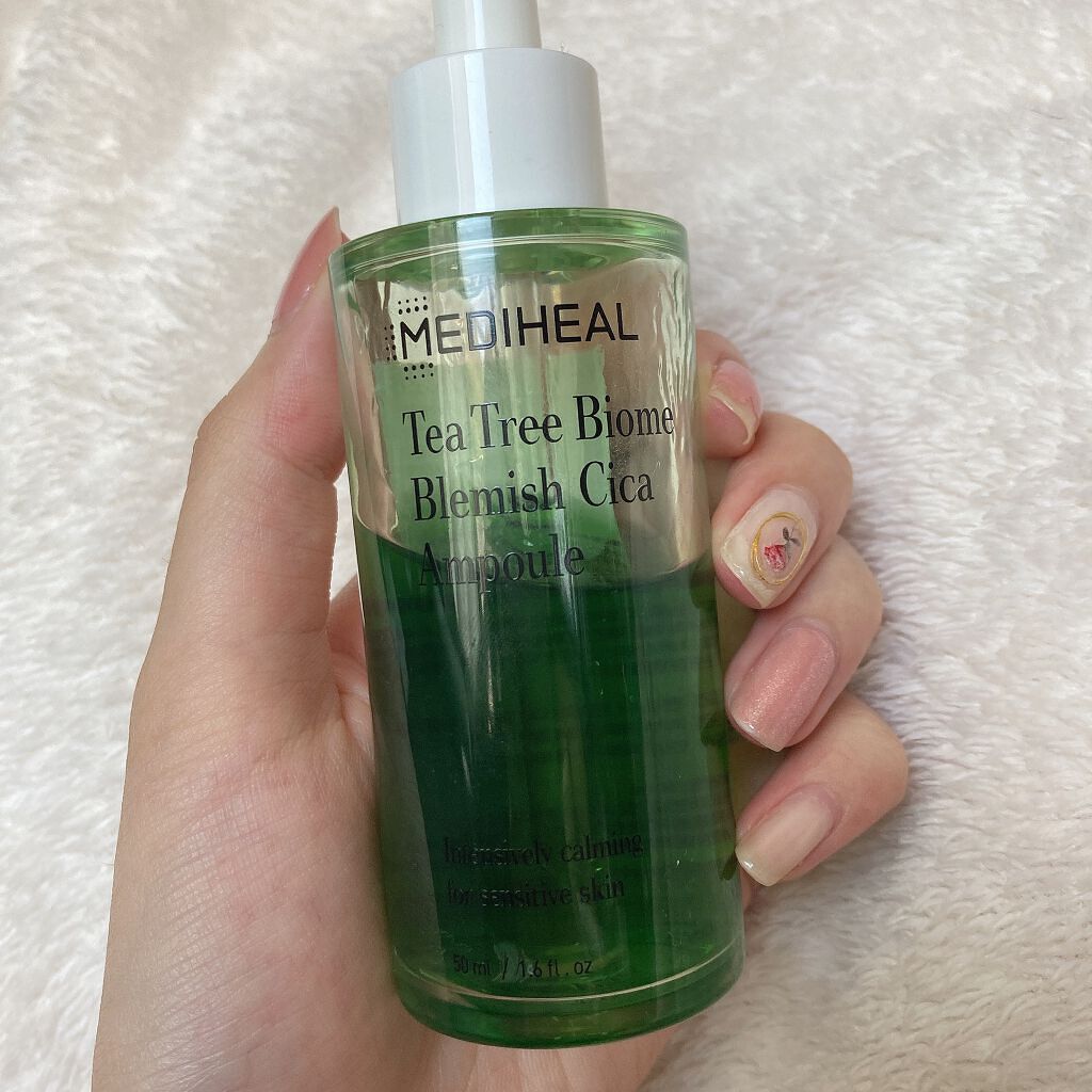 ティーツリーバイオーム ブレミッシュシカアンプル/MEDIHEAL/美容液を使ったクチコミ（1枚目）
