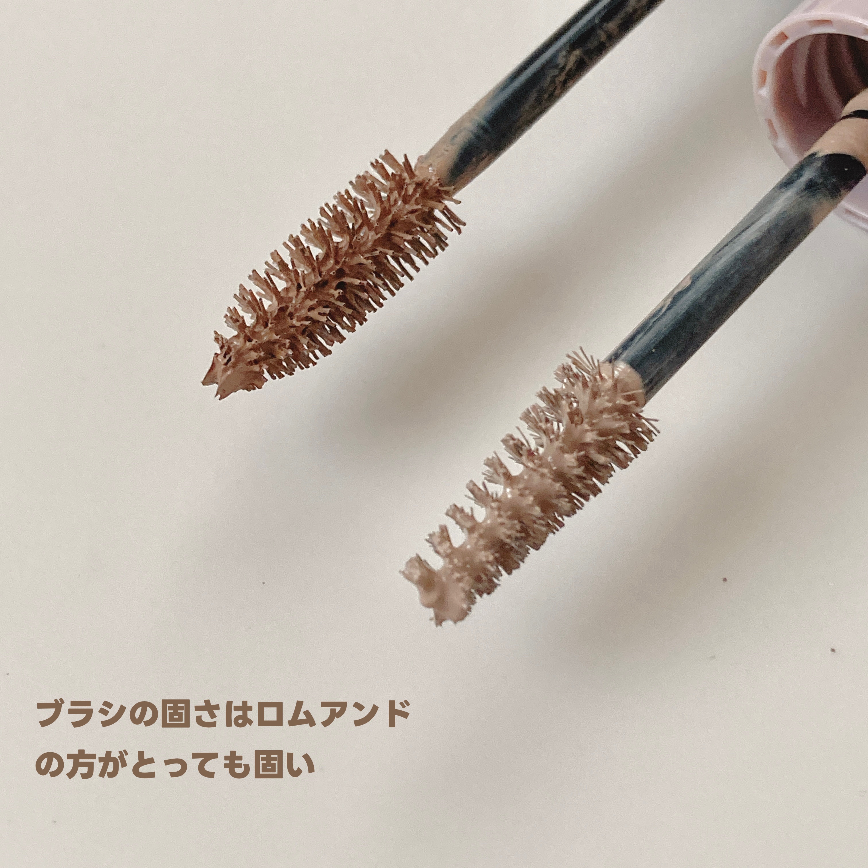 ハンオールブロウカラ/rom&nd/眉マスカラを使ったクチコミ（3枚目）