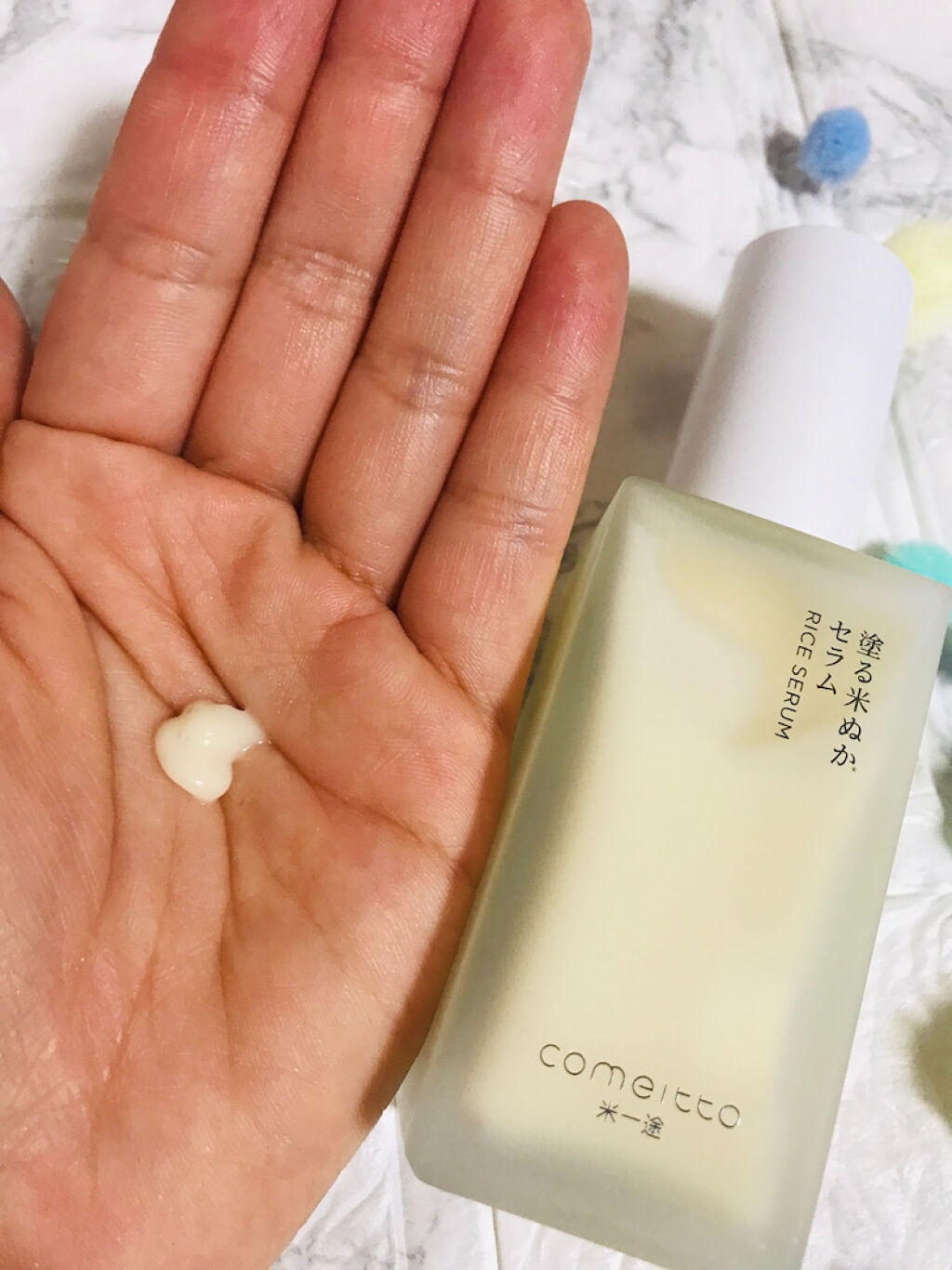 塗る米ぬかセラム/米一途/美容液を使ったクチコミ（1枚目）