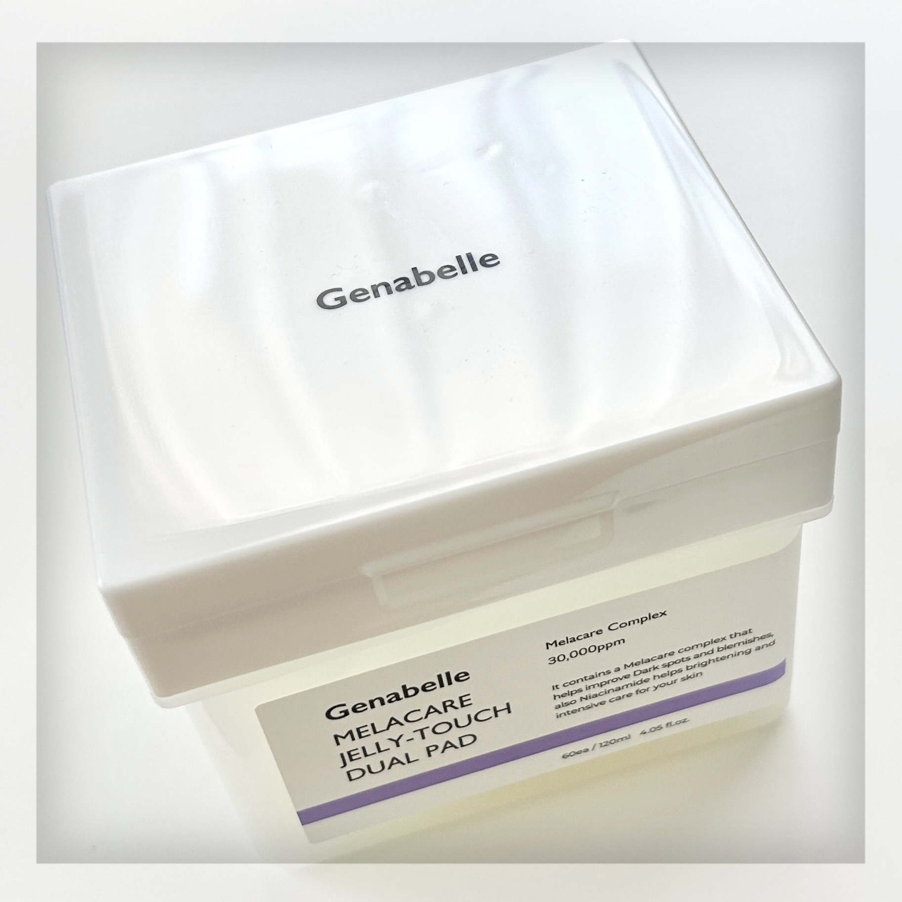 メラケアゼリータッチデュアルパッド/Genabelle/トナーパッドを使ったクチコミ（2枚目）