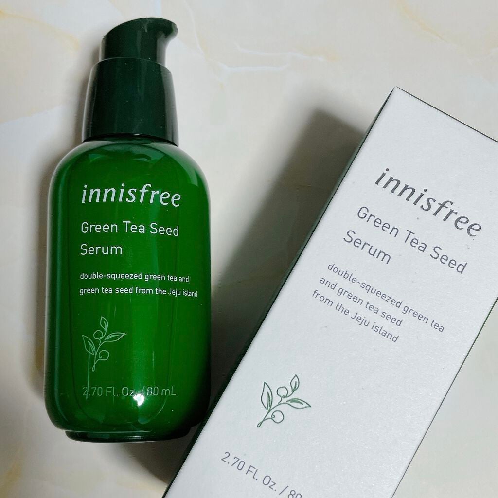 グリーンティーシード セラム/innisfree/美容液を使ったクチコミ(2枚目)