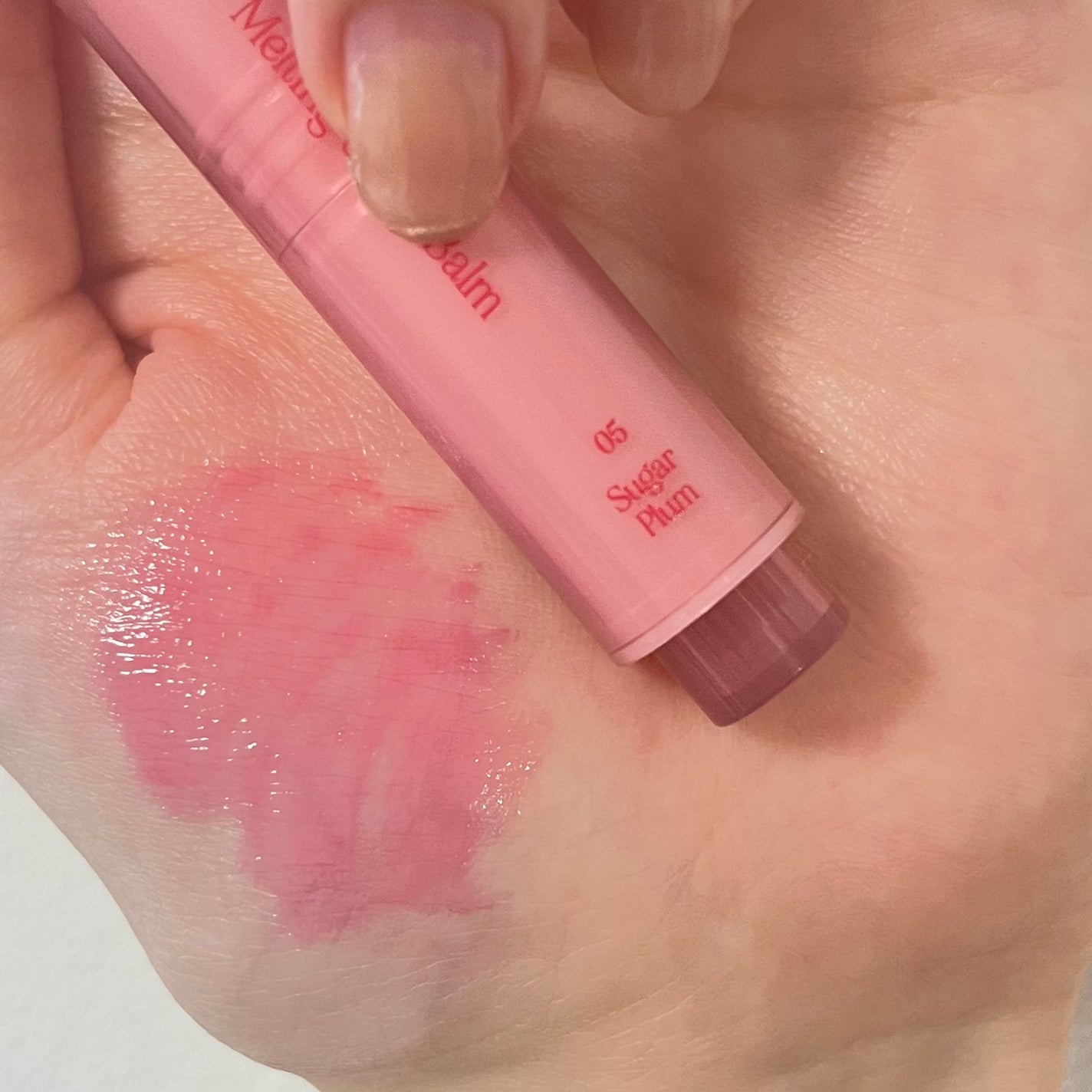 メルティングキャンディーバーム/dasique/口紅を使ったクチコミ(3枚目)