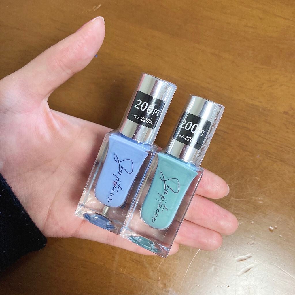 Somptueux(ソンプチュー) ネイルポリッシュ/DAISO/マニキュアを使ったクチコミ(1枚目)