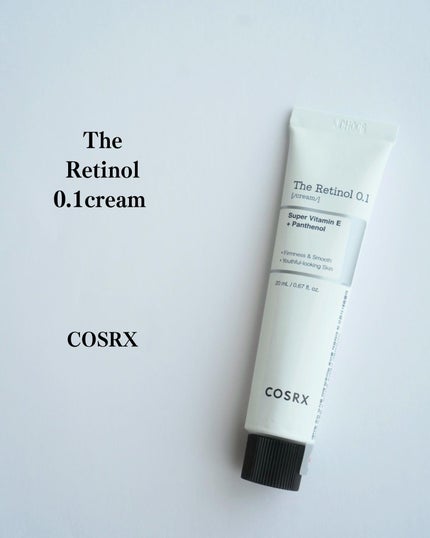 RXザ・レチノール0.1クリーム/COSRX/フェイスクリームを使ったクチコミ(1枚目)